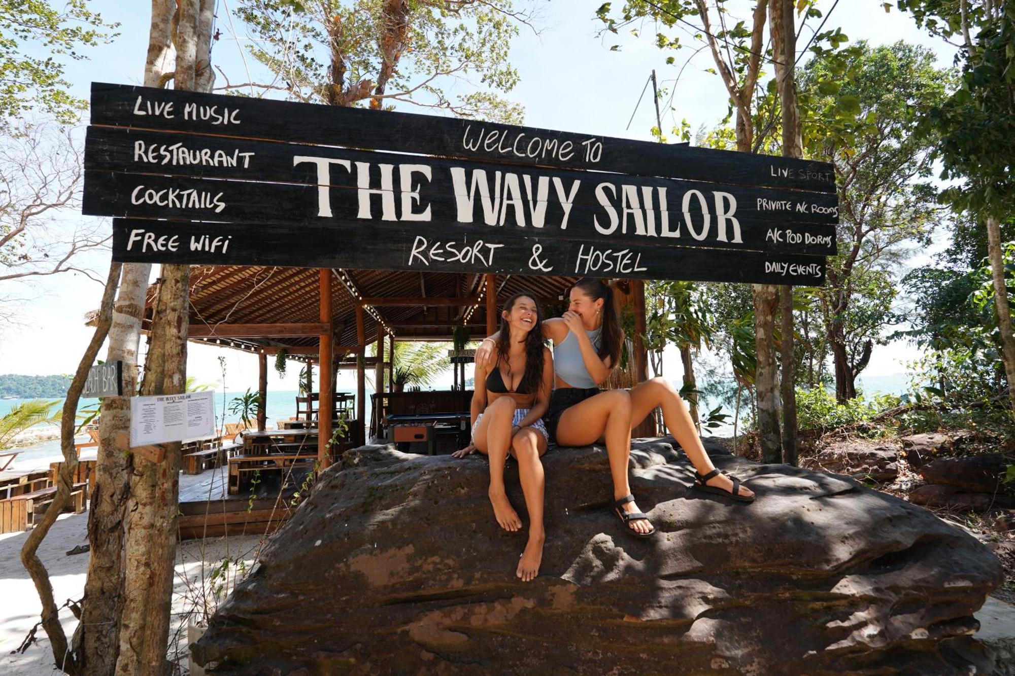 The Wavy Sailor Hotell Kaoh Touch Eksteriør bilde